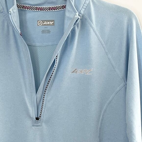 Zoot Run Ocean Side 1/2 Zip Top Size L - Picture 4 of 8